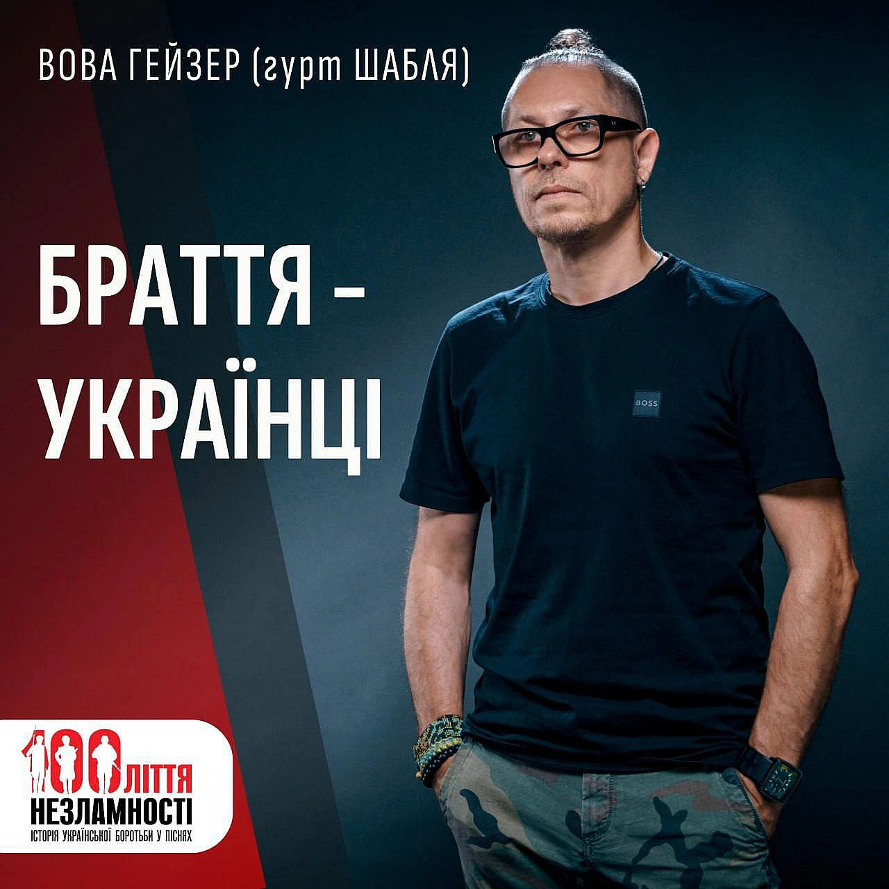 До Дня захисників і захисниць у нас прем‘єра - нова версія пісні БРАТТЯ-УКРАЇНЦІ від Вови Гейзера. Слухайте. Діліться враженням... - Територія А на we.ua