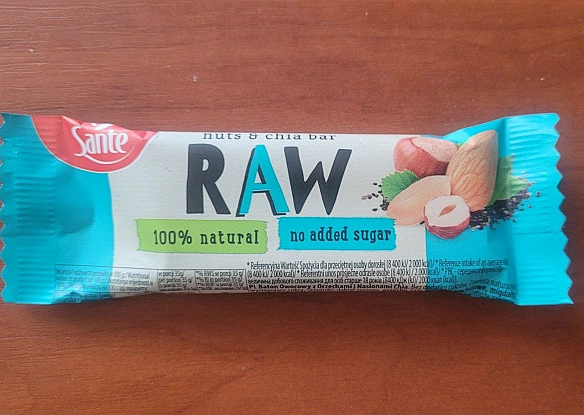 Батончик Raw від SanteДе: Фора та онлайн-магазини Ціна: десь вдвічі дешевше за аналоги (15)Склад: сушені... - їж, читай, смійся на we.ua