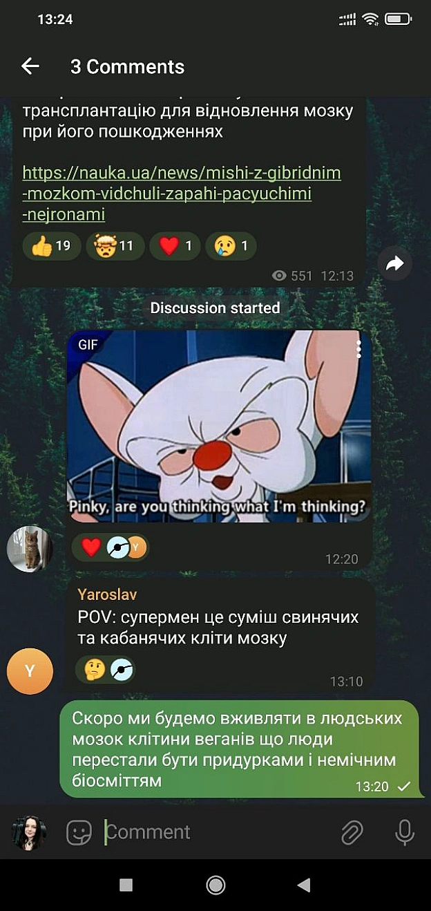 Я можу бути і добра і зла, це лише призма через яку мене бачатьА в душі я просто веганка яка не замовкає - 🌱 Веганський Тернопіль на we.ua