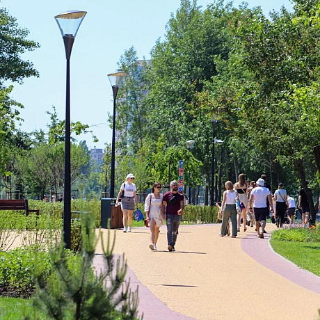 Нова рекреаційна зона в парку Наталка.#роботарепортер #паркнаталка #оболонь #київ - Репортер інформує на we.ua