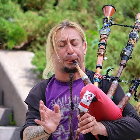 #волинщик #роботарепортер #Київ #workreporter #reportage #вуличниймузикант #bagpiper #busker - Репортер інформує на we.ua