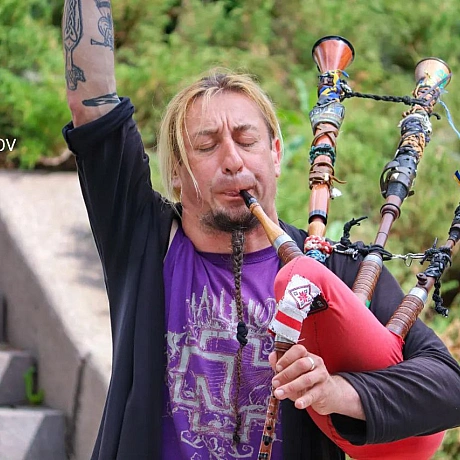 #волинщик #роботарепортер #Київ #workreporter #reportage #вуличниймузикант #bagpiper #busker - Репортер інформує на we.ua