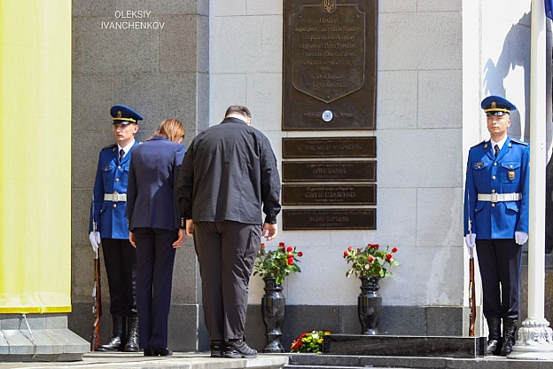 Голова Сейму Литви Вікторія Чмілітє-Нільсен прибула до України з офіційним візитом.Спікер Верховної Ради Руслан Стефанчук зуст... - Репортер інформує на we.ua