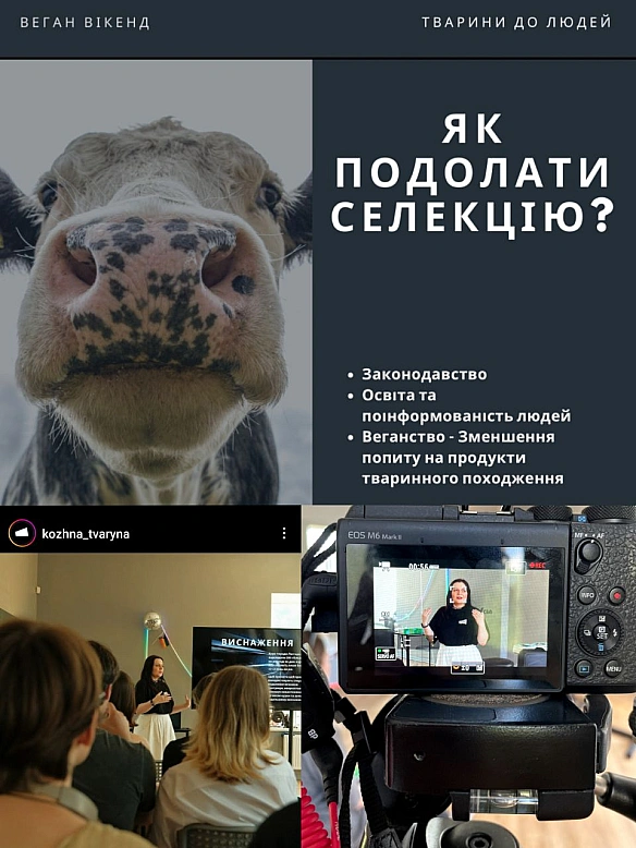 Тож минулого тижня я прочитала найважливішу лекцію за свою кар'єру веган-активісткиНа Веган фестивалі у Києві з благодійною міс... - 🌱 Веганський Тернопіль on we.ua