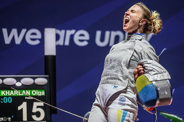 Ольга Харлан стала бронзовою призеркою Олімпіади-2024 з фехтування на шаблях@memargam - МЕМАГРАМ на we.ua