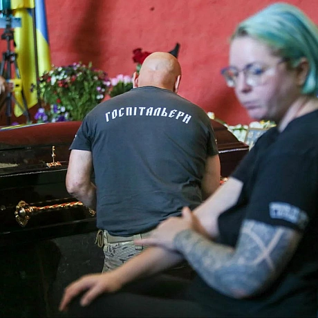 В Києві, на Байковому кладовищі пройшло прощання з Олександрою Мулькевич.