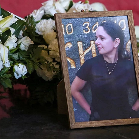 В Києві, на Байковому кладовищі пройшло прощання з Олександрою Мулькевич.