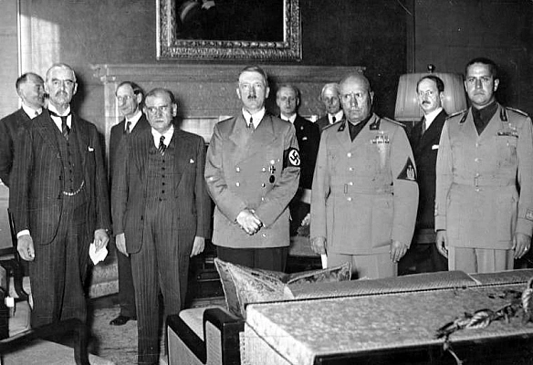 29 вересня 1938 року в Мюнхені відбулася історична зустріч прем’єр-міністра Великобританії Невілла Чемберлена, прем’єр-міністра ... - WAS на we.ua