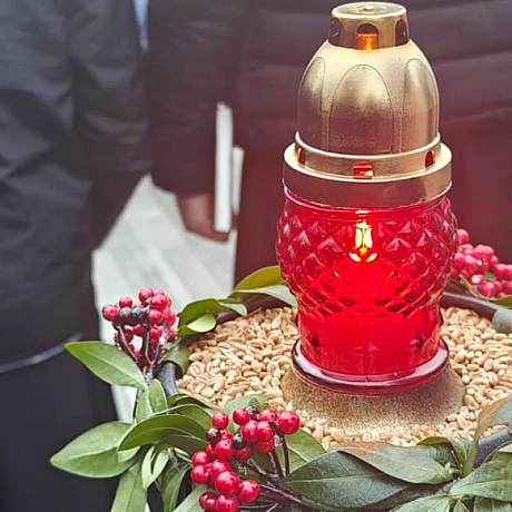 Вшанування пам’яті жертв Голодомору в Києві 🕯Сьогодні в Києві відбулися пам’ятні заходи, присвячені пам\'яті жертв Голодомору ... - Український інститут національної пам'яті на we.ua