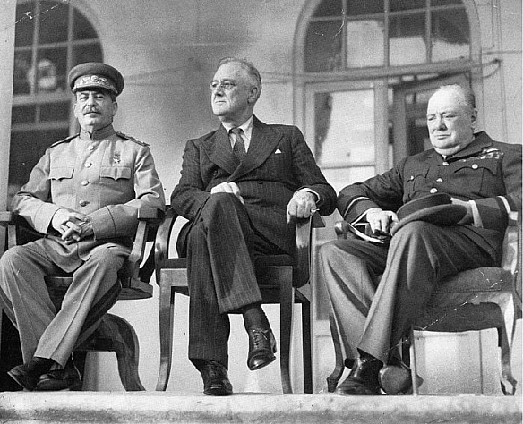 28 листопада 1943 року розпочалася Тегеранська конференція – перша зустріч лідерів країн антигітлерівської коаліції: Йосифа Стал... - WAS на we.ua