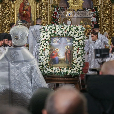 Христос народився!Божественну літургію з нагоди свята Різдва Христового у Свято-Михайлівському Золотоверхому кафедральному собо... - Репортер інформує на we.ua