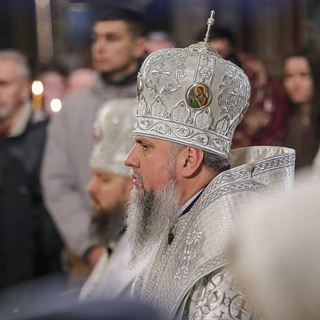 Христос народився!Божественну літургію з нагоди свята Різдва Христового у Свято-Михайлівському Золотоверхому кафедральному собо... - Репортер інформує на we.ua