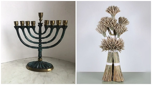 Ханукія та її символіка Ханукія — це дев’ятисвічник, свічки якого по черзі запалюють під час свята Ханука, що символізує чудо ... - WAS на we.ua