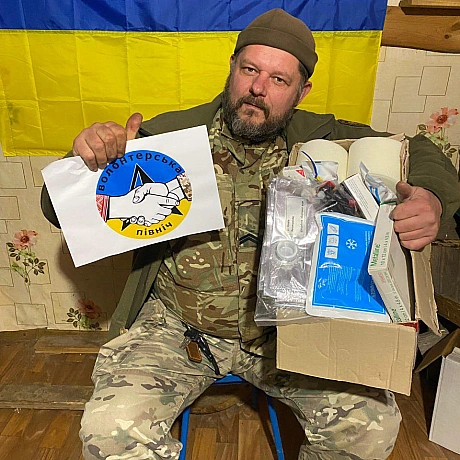 ❤️ Величезне спасибі пані Валентині та всій команді Киці-оболонські трудівниці за чудову маскувальну сітку! 60 ОМБР (Інгулецьк... - Волонтерська північ на we.ua