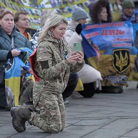 Київ об’єднався в болючій єдності.Акція \