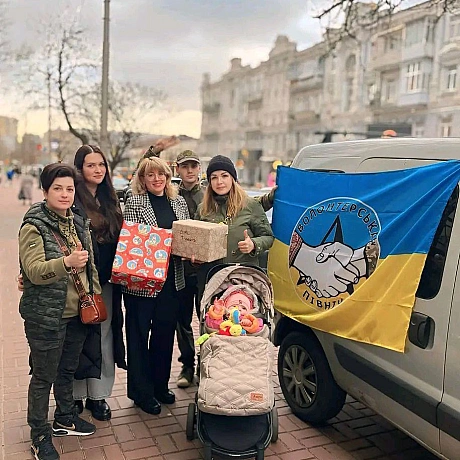 Наша команда відвідала Центр підтримки родин впо з Маріуполя \
