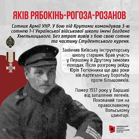 У бою під Крутами 29 січня 1918 року з боку Української Народної Республіки брали участь кілька військових формувань - курсанти ... - Український інститут національної пам'яті на we.ua