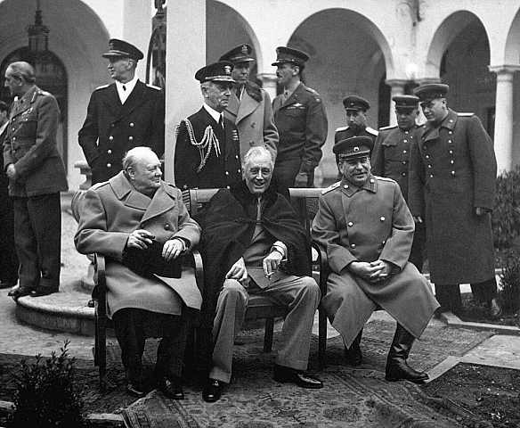 4 лютого 1945 року в Лівадійському палаці поблизу Ялти розпочалася Кримська конференція за участю голови Ради народних комісарів... - WAS на we.ua