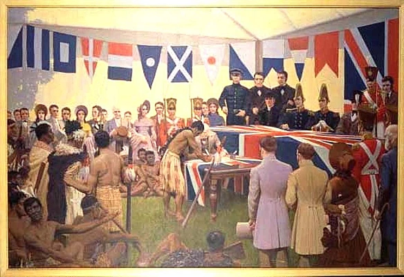 6 лютого 1840 року Договір Вайтангі (за назвою селища) між представниками Великої Британії та вождями племен маорі. Він став нас... - WAS на we.ua