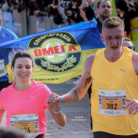 Сьогодні Київ зарядився енергією! Перший етап бігової ліги \