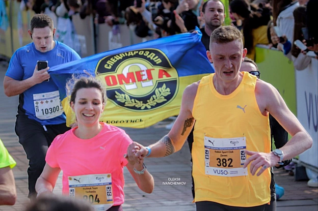 Сьогодні Київ зарядився енергією! Перший етап бігової ліги \
