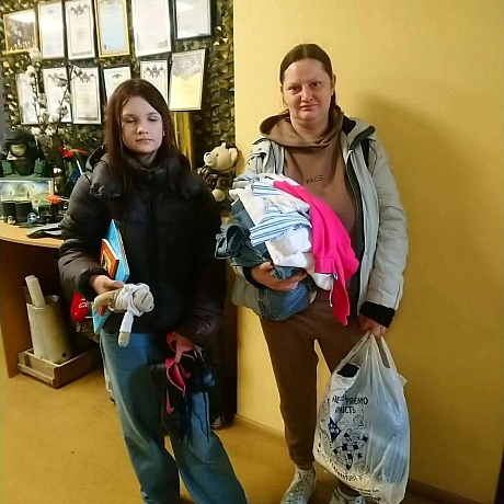 Наш Банк одягу відвідали родини ВПО, які отримали необхідний одяг, взуття, побутові речі та іграшки для дітей.Ми щиро раді, що ... - Волонтерська північ на we.ua
