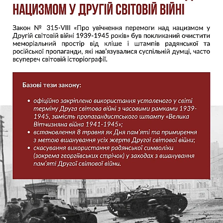 Десять років тому, 9 квітня 2015 року, Верховна Рада ухвалила пакет «декомунізаційного законодавства», започаткувавши процес очи... - Український інститут національної пам'яті на we.ua