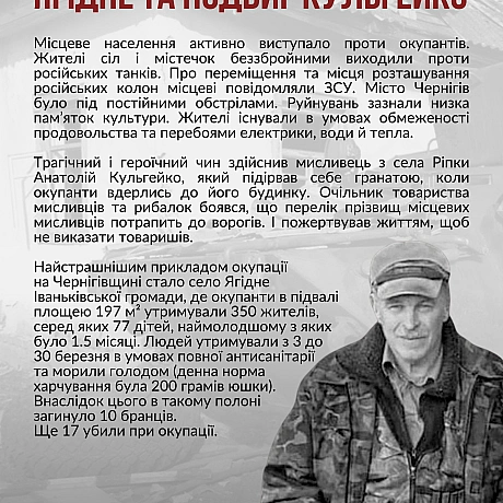 Протягом березня-квітня 2022 року Сили безпеки та оборони України провели низку військових операцій, завдяки яким було звільнено... - Український інститут національної пам'яті на we.ua