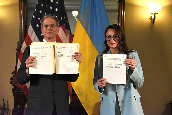 🇺🇸🤝🇺🇦Україна та США підписали Угоду про створення Інвестиційного фонду відбудови — за домовленістю між Президентом Зеленським, Д... - Ціна Держави на we.ua