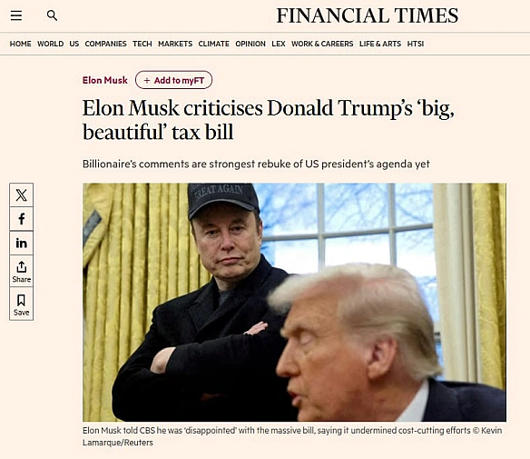 😂Маск виступив із різкою критикою податкової ініціативи ТрампаВот і сказочкє канєц, а хто слушал - маладєц.За словами Маска,... - Ціна Держави на we.ua