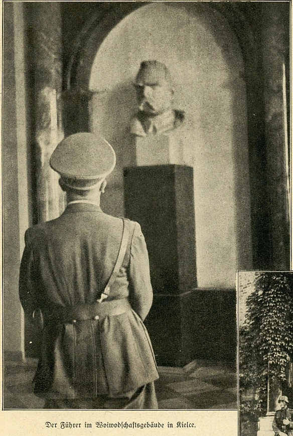 10 вересня 1939 року, через дев’ять днів після початку німецького вторгнення в Польщу, Адольф Гітлер під час інспекційної поїздк... - WAS на we.ua