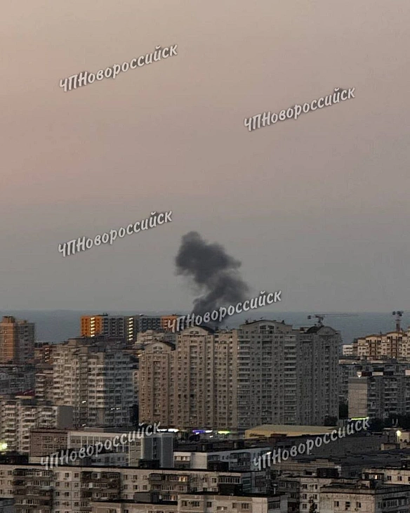 У російському новоросійську всю ніч була \