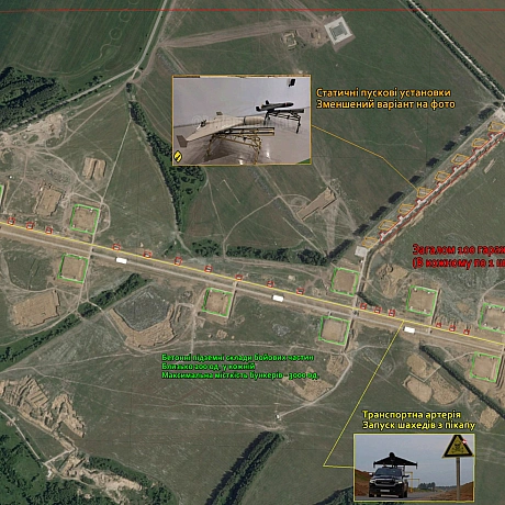 Один з хороших осінтерських каналів Dnipro продемонстрував пускові позиції БпЛА 