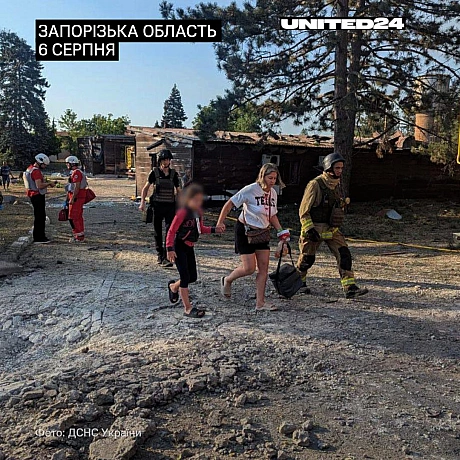 Сьогодні зранку росія атакувала авіабомбами базу відпочинку в Запорізькому районі.Унаслідок обстрілу загинуло 2 людей, ще 12 о... - UNITED24 на we.ua