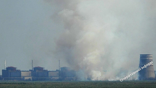 У районі вантажного порту тимчасово окупованої Запорізької АЕС зафіксовано задимлення, - МіненергоПричини та наслідки з’ясовую... - UkraineNow на we.ua