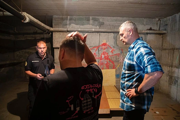 Віталій Кличко: Виїхали разом із головами районів столиці оглянути укриття в Солом'янському районі, які знаходяться в неналежном... - КМДА – офіційний канал на we.ua