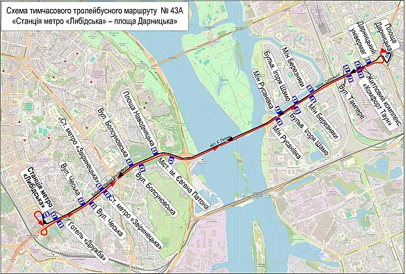 📌Інформуємо про найближчі зміни в роботі громадського транспорту◽️27 листопада через технічні роботи на шляхопроводі біля ст. ... - КМДА – офіційний канал на we.ua