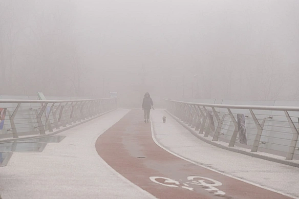 🌫 У найближчу годину з утриманням до кінця доби 14 грудня, вночі та вранці 15 грудня у Києві туман – Укргідрометцентр Видиміст... - КМДА – офіційний канал on we.ua