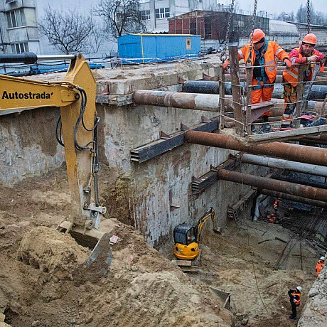 Віталій Кличко: У столиці триває будівництво метро на Виноградар. Підрядник виконує роботи одразу на 6 будмайданчиках – цілодобо... - КМДА – офіційний канал на we.ua