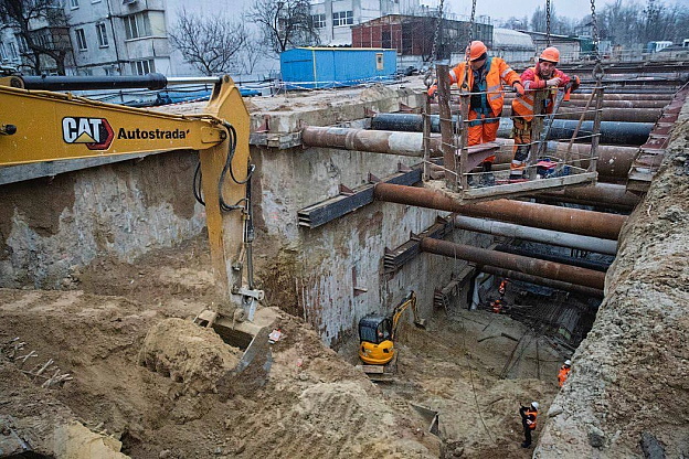 Віталій Кличко: У столиці триває будівництво метро на Виноградар. Підрядник виконує роботи одразу на 6 будмайданчиках – цілодобо... - КМДА – офіційний канал на we.ua