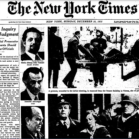 21 грудня 1975 року у Відні група німецьких і арабських бойовиків під керівництвом Ілліча Раміреса Санчеса, відомого як Карлос Ш... - WAS на we.ua