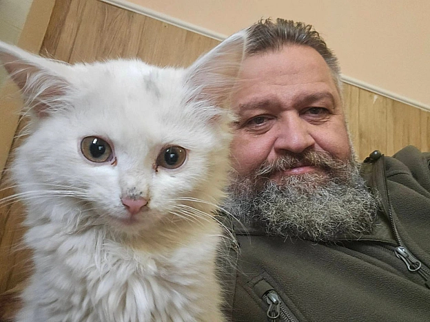 Це Юра і коти. Я навмисне пройшовся фотками і вибрав фото його особистого ретриту. Ретриру в умовах життя бойового медика, що з ... - GONI Memes на we.ua