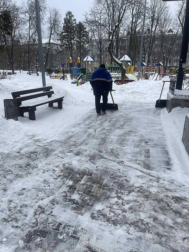 ❄️ Сніг у столиці: 202 одиниці спецтехніки 