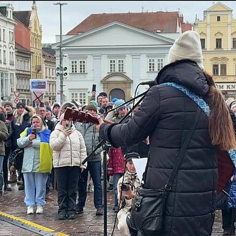 По всій Чехії відбулися збори активістів «На захист України». Учасниками стали чеські організації гуманітарної допомоги. ДрукАрм... - ДрукАрмія on we.ua