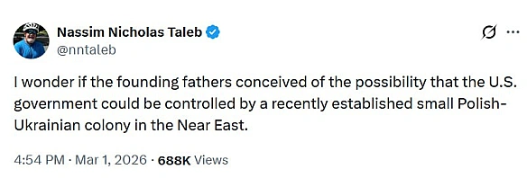 Здивуюся, якщо батьки-засновники країни передбачали можливість того, що уряд США може опинитися під контролем нещодавно створено... - WAS на we.ua