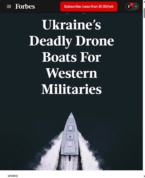 ⛴Українські морські дрони виходять на глобальний ринок: як бойовий досвід війни з Росією може перетворитися на новий оборонний б... - Ціна Держави on we.ua