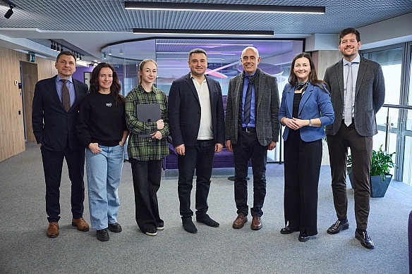 Україна 🤝🏻 Швейцарія: посилюємо стратегічне партнерствоТ.в.о. Міністра Олександр Борняков зустрівся з командою міжнародного сп... - Мінцифра на we.ua