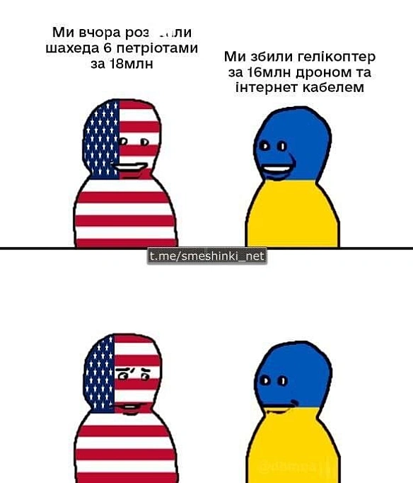 Переглянути нові  |  Надіслати своє - Воєнні Смішинки на we.ua