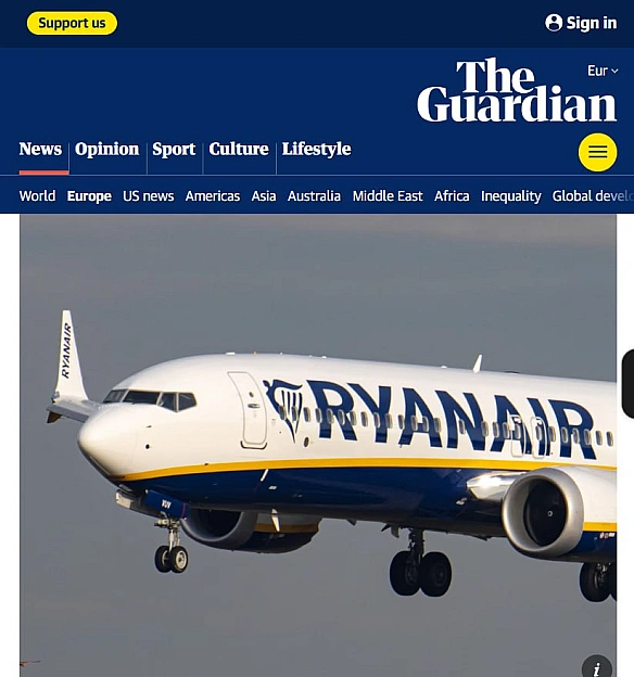 Європейські аеропорти можуть зіткнутися з дефіцитом авіапального вже за три тижні - The GuardianТе про що писав наш патрон Сер... - Ціна Держави на we.ua