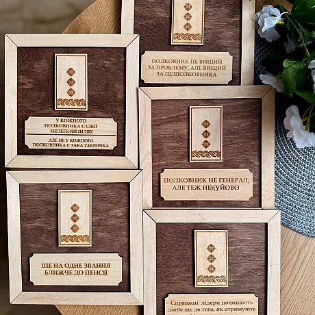 Зібрав для вас всі таблички для офіцерів, які зараз є у наявності.Замовити можна вже!Вартість таблички 410 грнДля замовлен... - стандарти хотівших в НАТО на we.ua